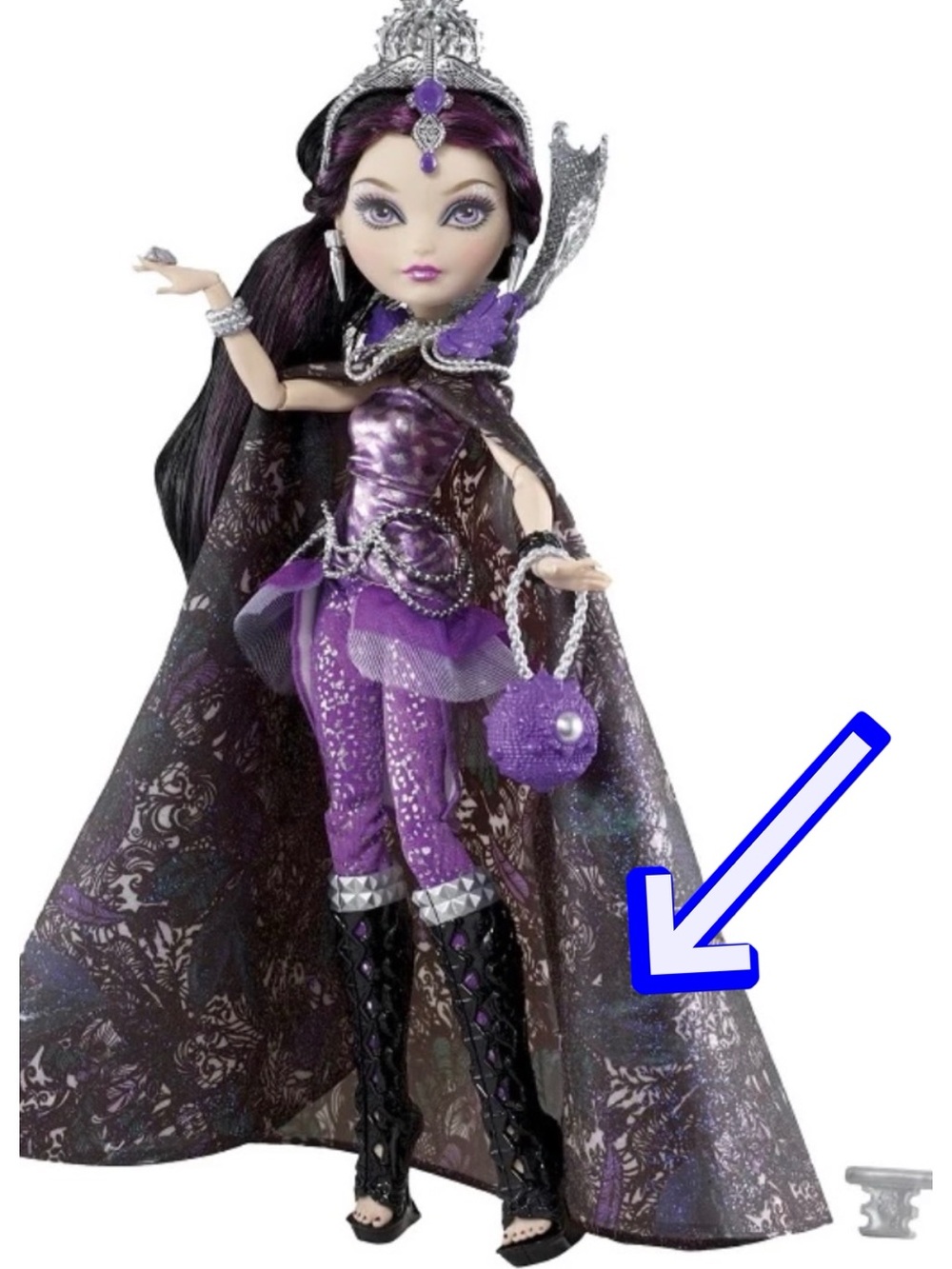 Ever After High Raven Queen Legacy Day Replacement Boots